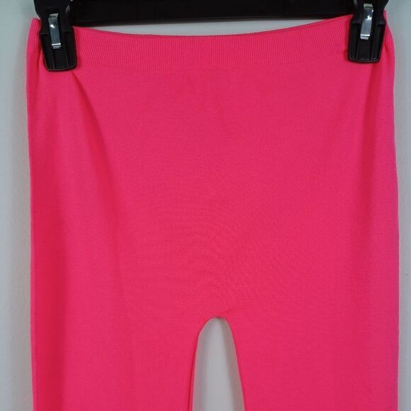 ‼️final must bundle‼️ IA Icon Apparel Hot Pink Neon Nylon Tights - Picture 2 of 11